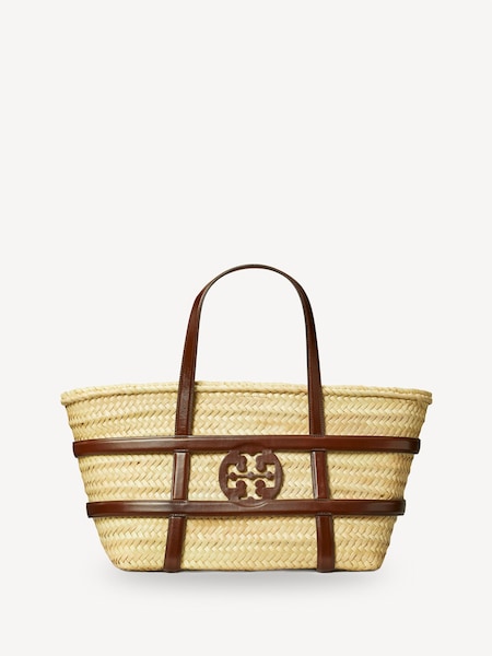 Cream Ella Straw Basket (F29934) | £415
