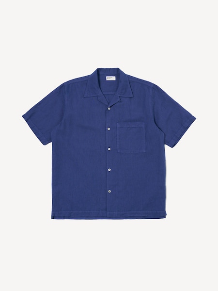 Blue Shirtng Camp Shirt (F30161) | £145