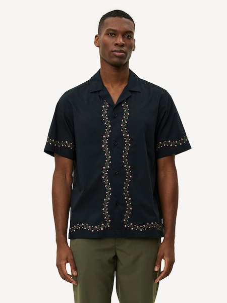 Black Lesley Embroidery Shirt (F30274) | £125