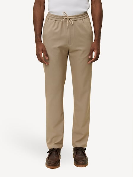 Natural Como Light Tapered Trousers (F30285) | £110