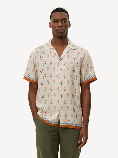 Red Lukas AOP Wild Flowers Print Shirt (F30301) | £125