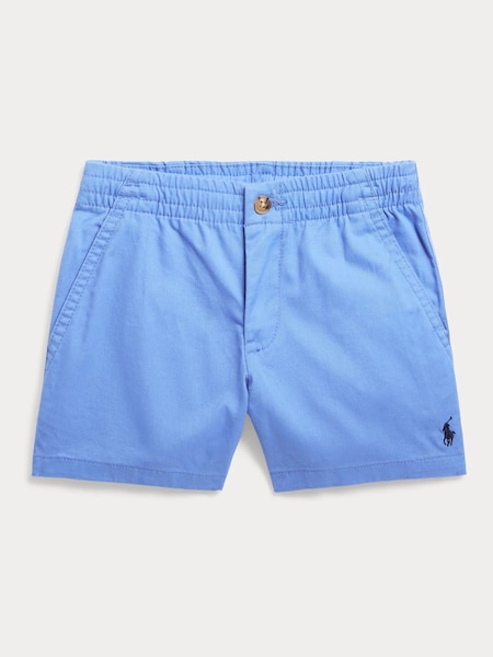Light Blue Boys Prepster Flex Abrasion Twill Chino Shorts (F30821) | £75 - £79