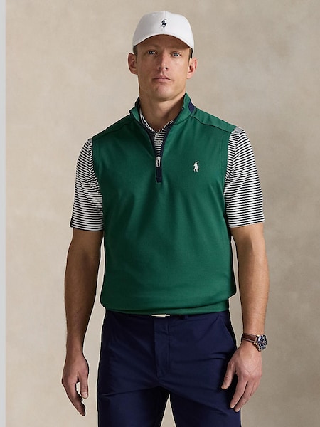 RLX Luxury Jersey Quarter Zip Vest (F32086) | £159