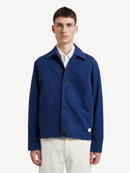 Blue Marcus Canvas Workwear Jacket (F35021) | £240
