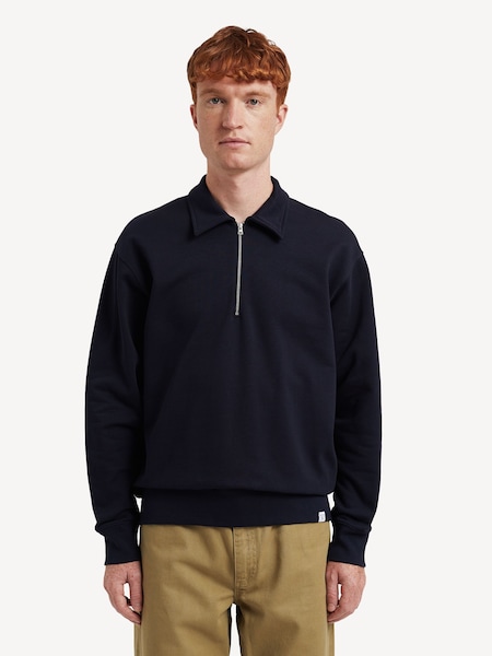 Blue Ketel Half Zip Sweatshirt (F35024) | £170