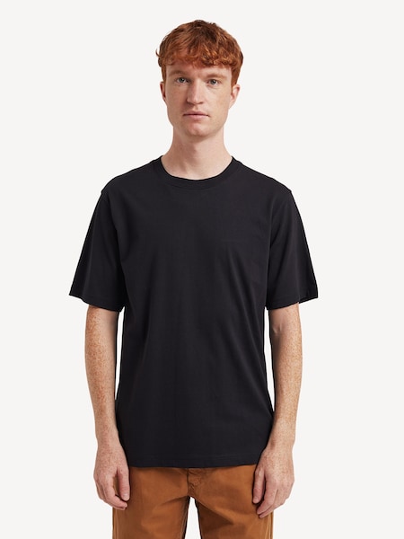 Black Johannes Logo Print T-Shirt (F35025) | £70