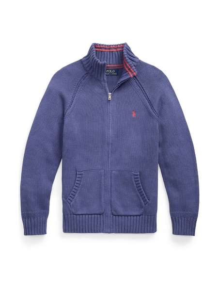 Blue Zip Through Hoodie (F37712) | £105 - £115