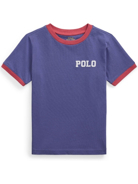 Blue 26/1 Jersey Short Sleeve T-Shirt (F37713) | £49 - £55