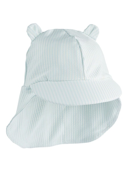 Senia Seersucker UV Protection Sun Hat With Ears (F40917) | £24