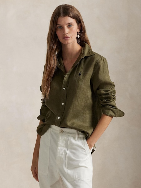 Green Classic Fit Shirt (F43215) | £169