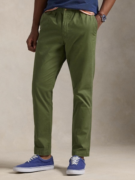 Green Flat Front Trousers (F43415) | £159