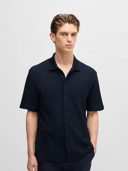 Blue 100% Cotton Palladio Regular-Fit Polo Shirt (F44076) | £199