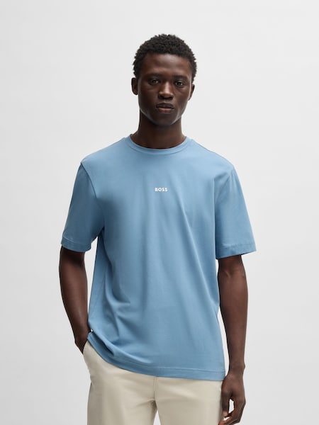Blue Relaxed Fit Logo T-Shirt (F44080) | £45