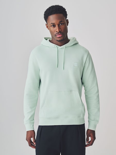Navy Wetalk Logo Patch Terry Hoodie (F44108) | £119