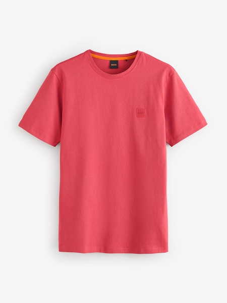 Red Relaxed-Fit Logo T-Shirt (F44133) | £45