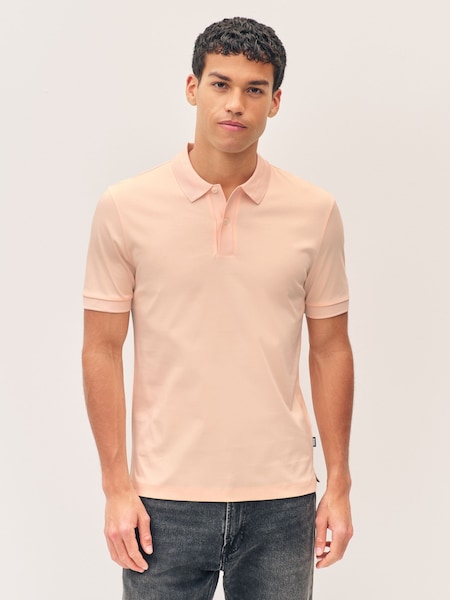 Orange Phillipson Slim-Fit 100% Cotton Polo Shirt (F44138) | £119
