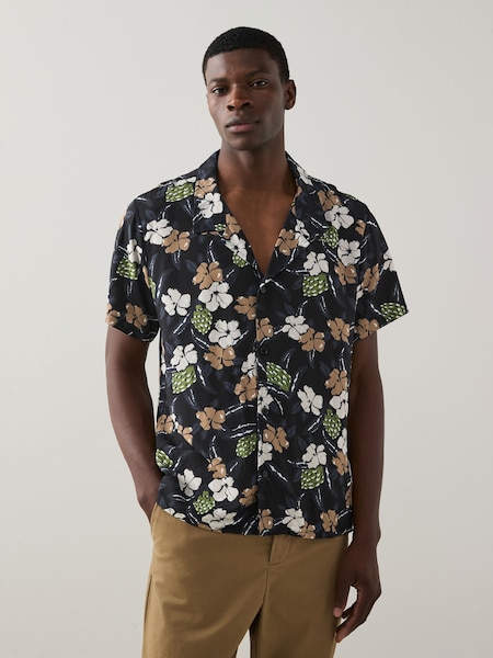 Black Printed Shirt (F44168) | £99