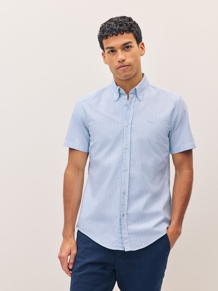 Sky Blue Roan Slim-Fit Shirt (F44192) | £99