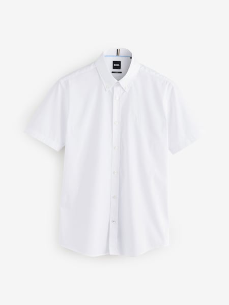 White Slim Fit Roan Shirt (F44199) | £119