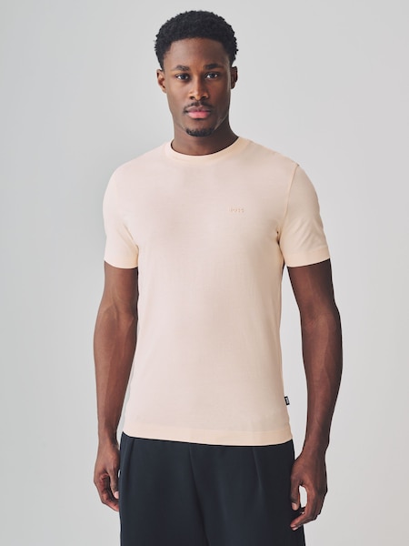 Orange Regular Fit Thompson Logo 100% Cotton T-Shirt (F44351) | £59