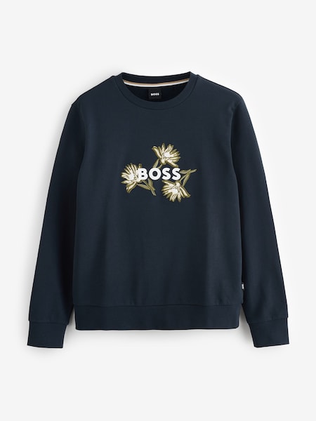 Blue Soleri Regular Fit Sweatshirt (F44355) | £179