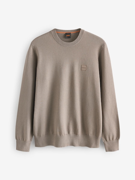 Brown Regular-Fit Kanovano Box Logo Jumper (F44432) | £119