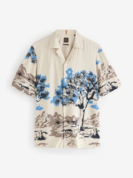 Brown Printed Shirt (F44446) | £99