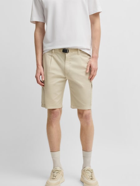 Brown Pocket Detail Casual Shorts (F44737) | £129