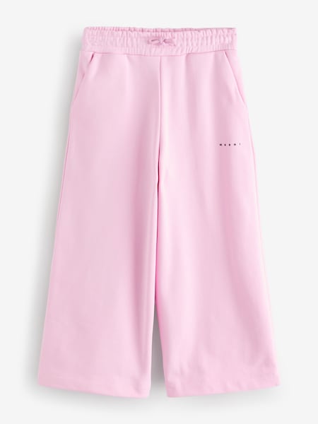 Pink Logo Wide Leg Joggers (F50097) | £125