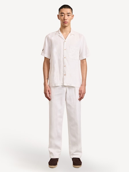 White Alves O Sol Embroidered Shirt (F56378) | £235