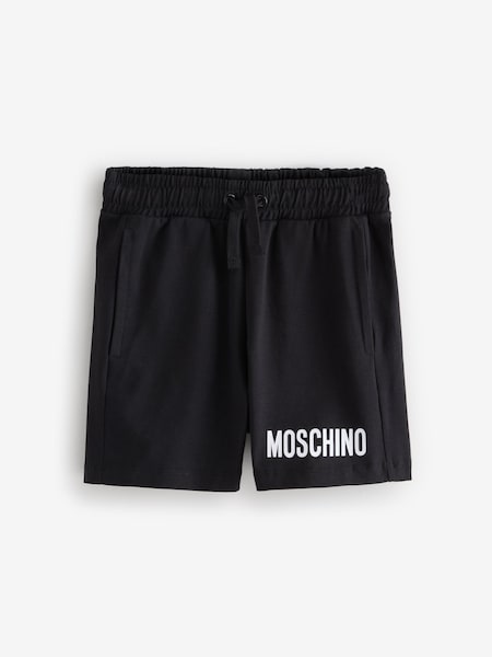 Black Logo Jersey Shorts (F56913) | £64