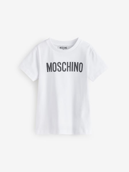 White Short Sleeve Logo T-Shirt (F56924) | £56 - £68