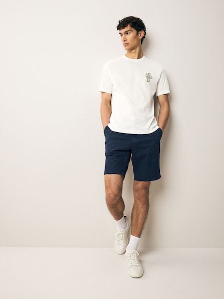 Regular Fit Blue Logo Shorts (F57357) | £130