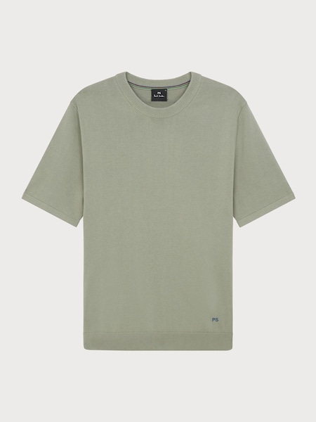 Regular Fit Knitted T-Shirt (F57382) | £125