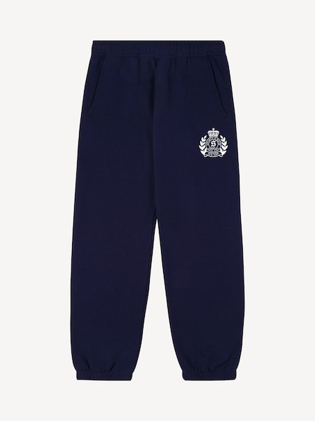 Blue Kids H&W Crest Sweatpants (F57672) | £100