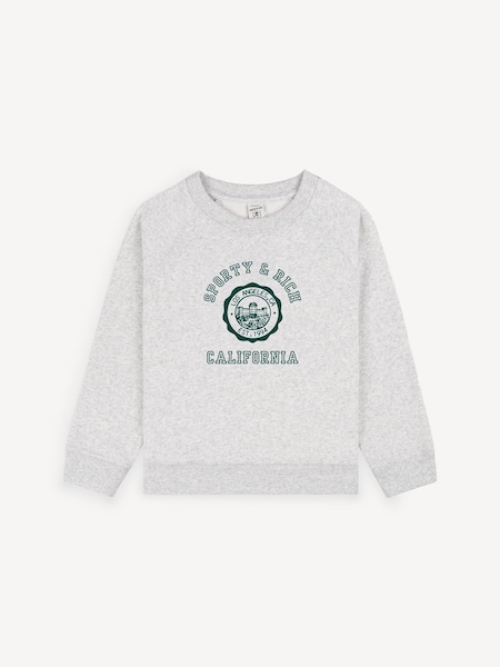 Grey Kids California Emblem Crewneck Sweatshirt (F57676) | £92