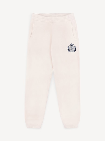 Cream Kids H&W Crest Sweatpants (F57687) | £100