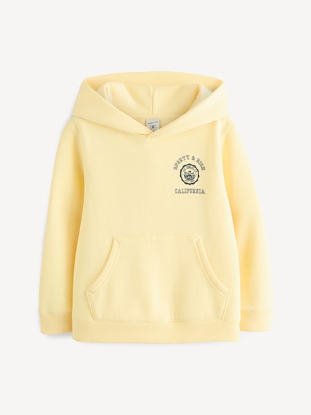 Yellow Kids California Emblem Hoodie (F57688) | £105