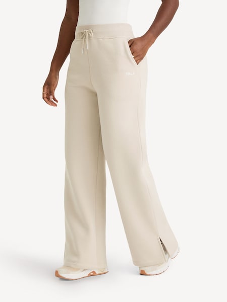 Cream Wide Leg Joggers (F70771) | £59