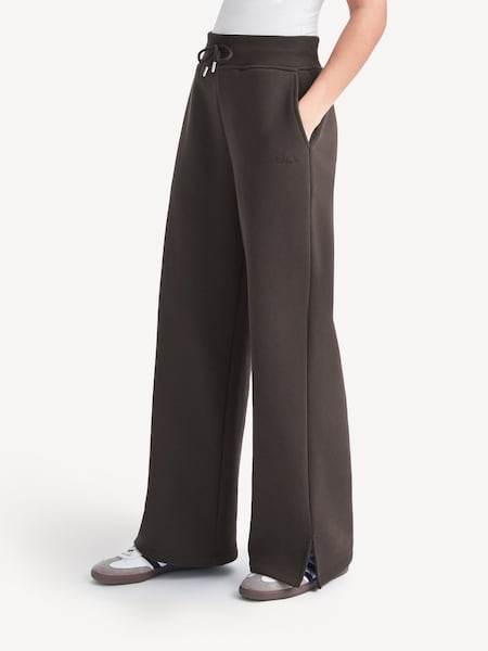 Brown Wide Leg Joggers (F70776) | £59
