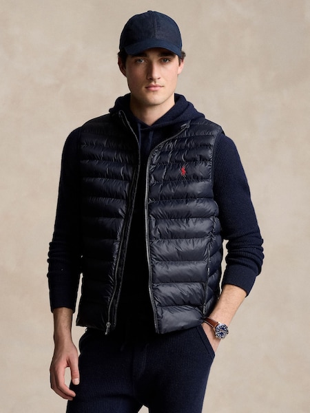 Blue The Colden Packable Vest (F71321) | £269