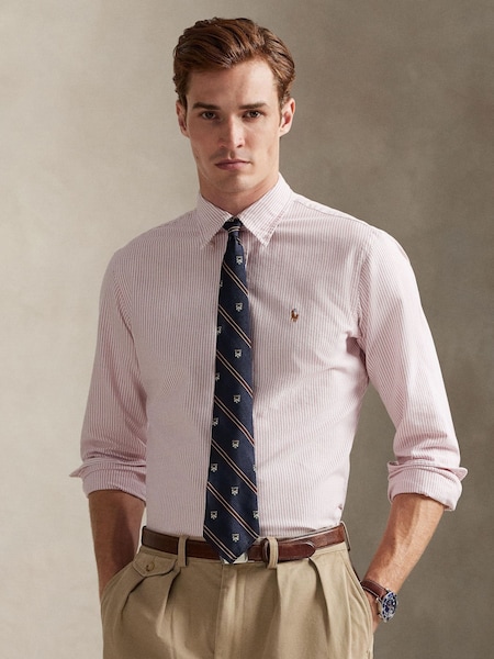 Pink Long Sleeve Sport Shirt (F73525) | £145