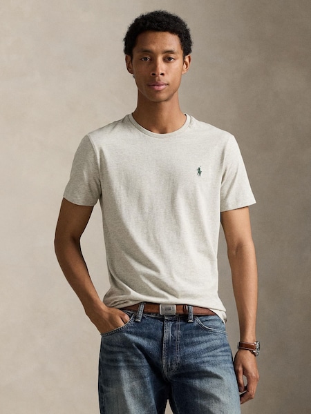 Light Grey Short Sleeve T-Shirt (F73579) | £75