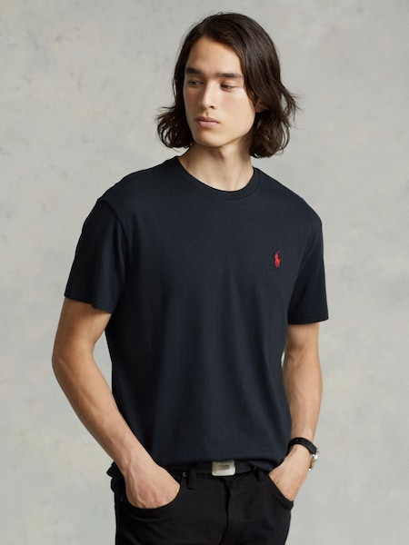 Black Short Sleeve T-Shirt (F73585) | £75