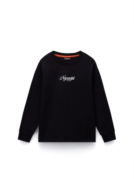Fiemme Long Sleeve Black T-Shirt (F76680) | £55
