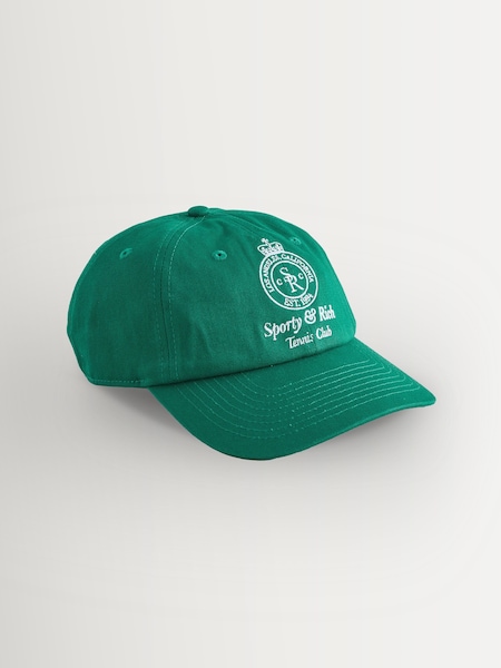 Green Crown Tennis Hat (F79267) | £65