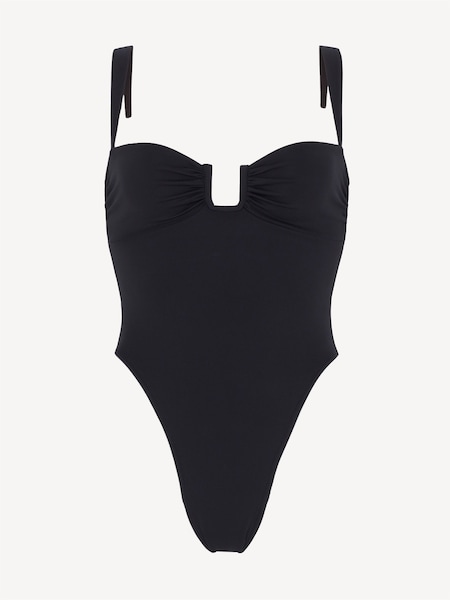 Black Cannes One Piece Swimsuit (F86836) | £225