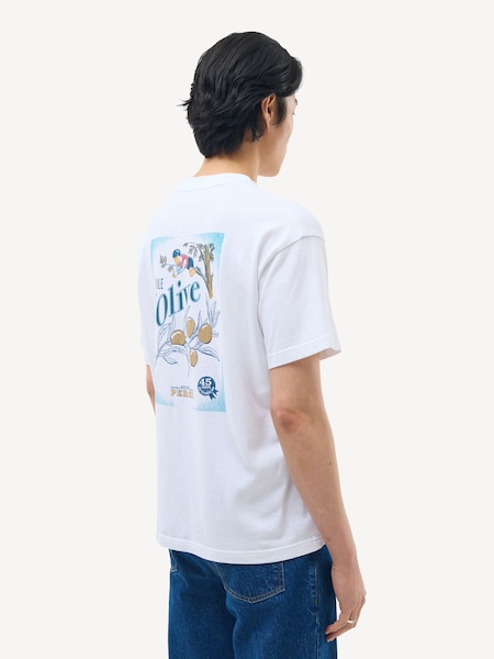 White Oversized Ricette T-Shirt (F92345) | £60