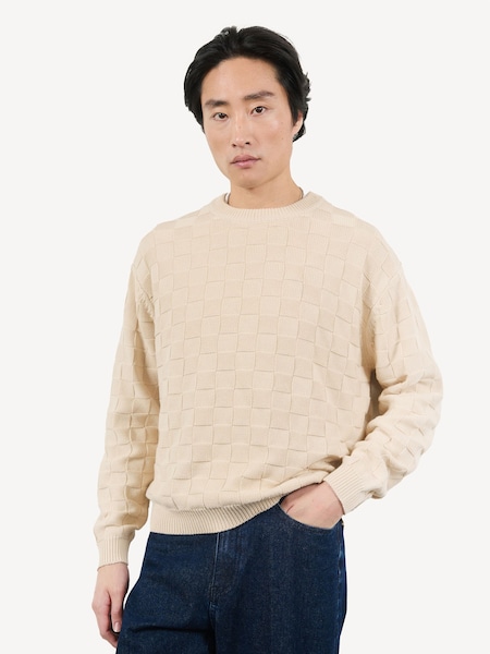 Cream Tuscany Knitted Jumper (F92355) | £160