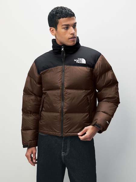 Brown 1996 Retro Nuptse Jacket (F94402) | £315